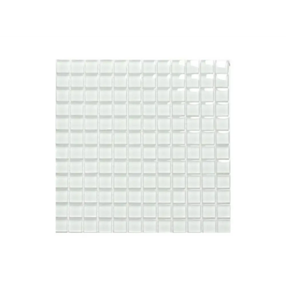 Фото 3 Стеклянная мозаика CRYSTAL Super White Glossy 29.8x29.8 см цвет белый Фото 3 Стеклянная мозаика CRYSTAL Super White Glossy 29.8x29.8 см цвет белый