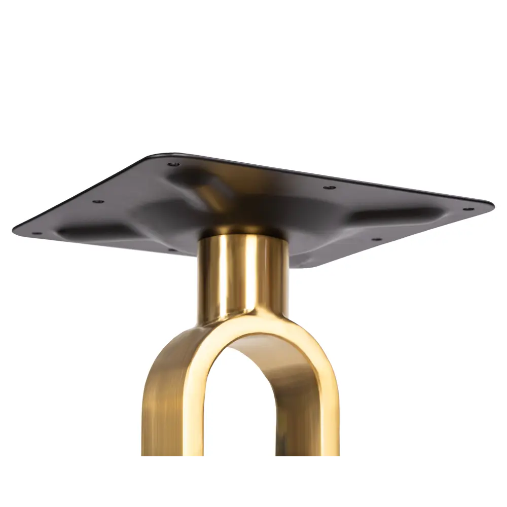 Фото 3 Подстолье обеденное Dobrin Elan Gold металл 72.60 см золотое Фото 3 Подстолье обеденное Dobrin Elan Gold металл 72.60 см золотое