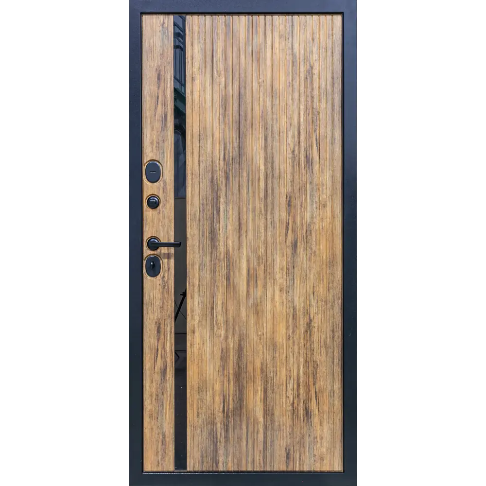 Фото 2 Входная дверь Diva МХ-46 205x86см правый цвет дуб американский