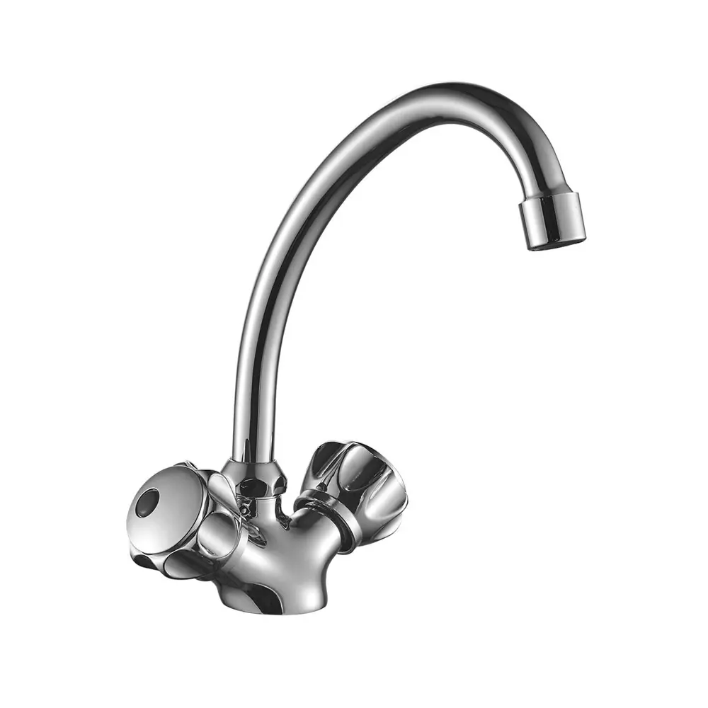 Фото Смеситель для кухни Decoroom излив 18.7 см цвет хром DR50028R Фото Смеситель для кухни Decoroom излив 18.7 см цвет хром DR50028R
