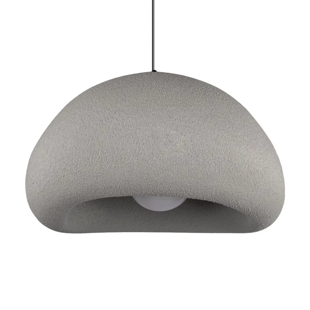 Фото 3 Светильник подвесной Loft It Stone 10252_400 grey 1 лампа 2 м² цвет серый Фото 3 Светильник подвесной Loft It Stone 10252_400 grey 1 лампа 2 м² цвет серый