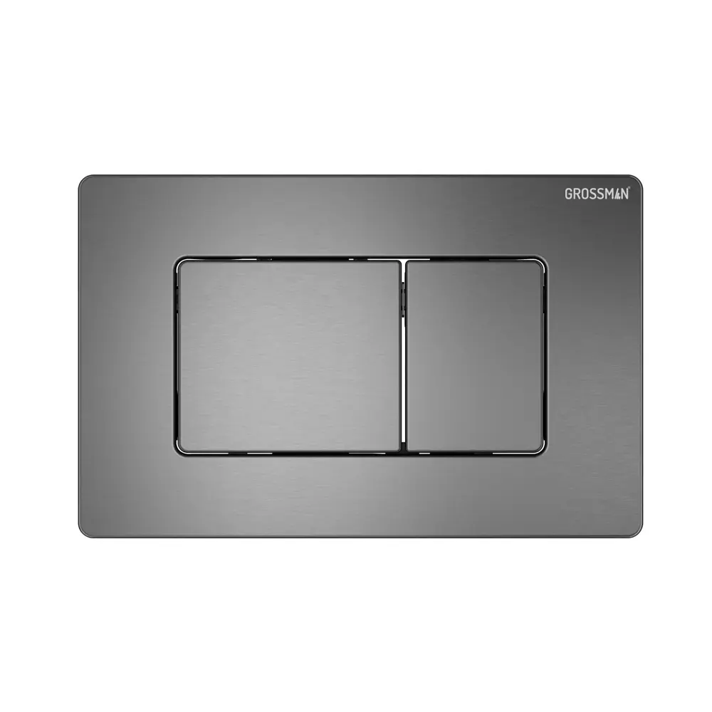 Фото Панель смыва Grossman 700.K31.04.42M.42M цвет серый/серебристый Фото Панель смыва Grossman 700.K31.04.42M.42M цвет серый/серебристый