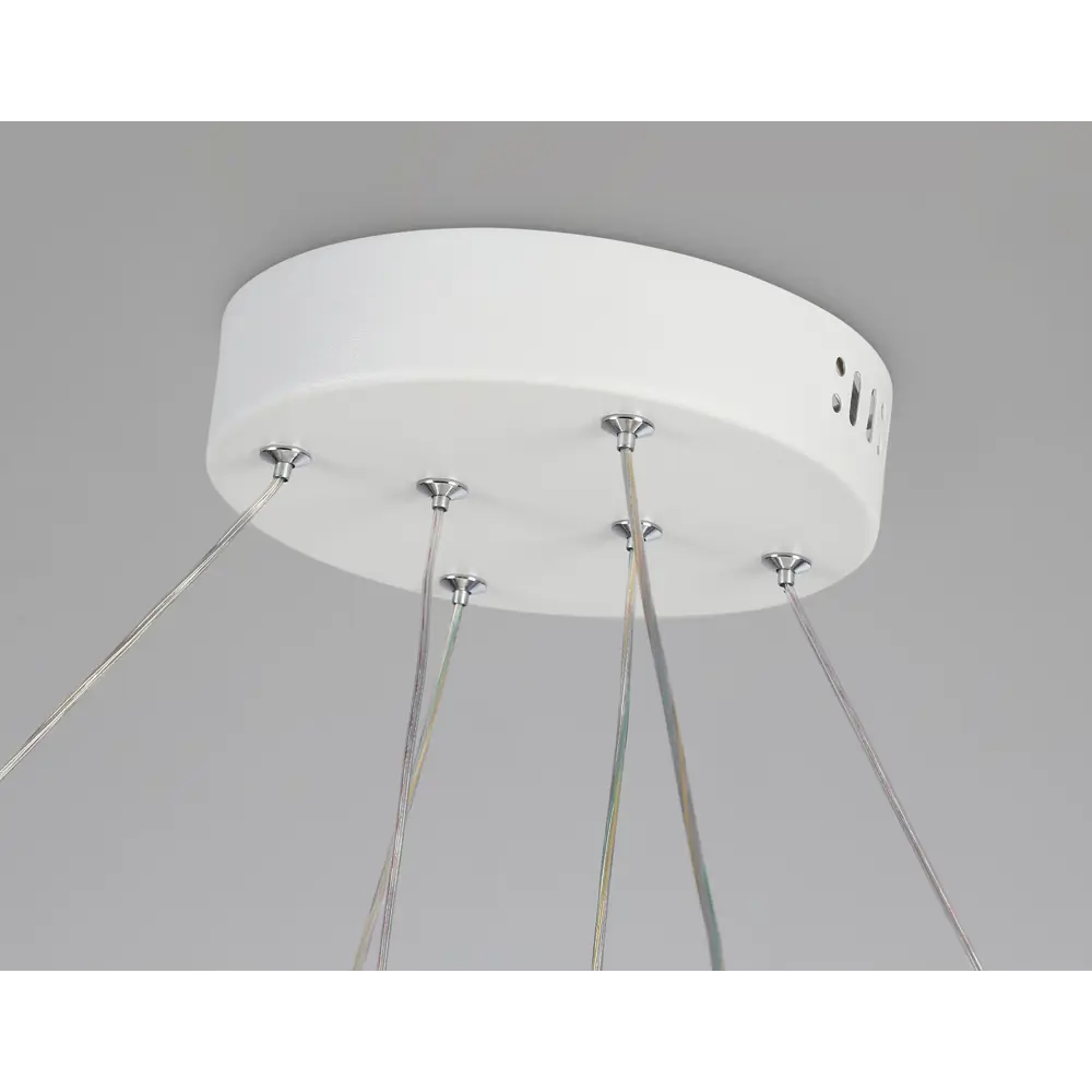 Фото 6 Люстра подвесная светодиодная Ambrella Light Comfort с пультом управления 28 м² регулируемый белый свет цвет белый Фото 6 Люстра подвесная светодиодная Ambrella Light Comfort с пультом управления 28 м² регулируемый белый свет цвет белый