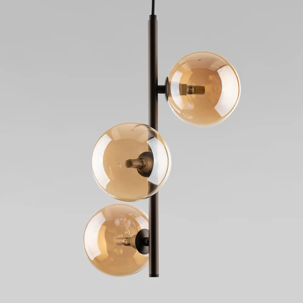 Фото 5 Светильник подвесной Tk lighting Estera A070962 3 лампы 4 м² цвет коричневый Фото 5 Светильник подвесной Tk lighting Estera A070962 3 лампы 4 м² цвет коричневый