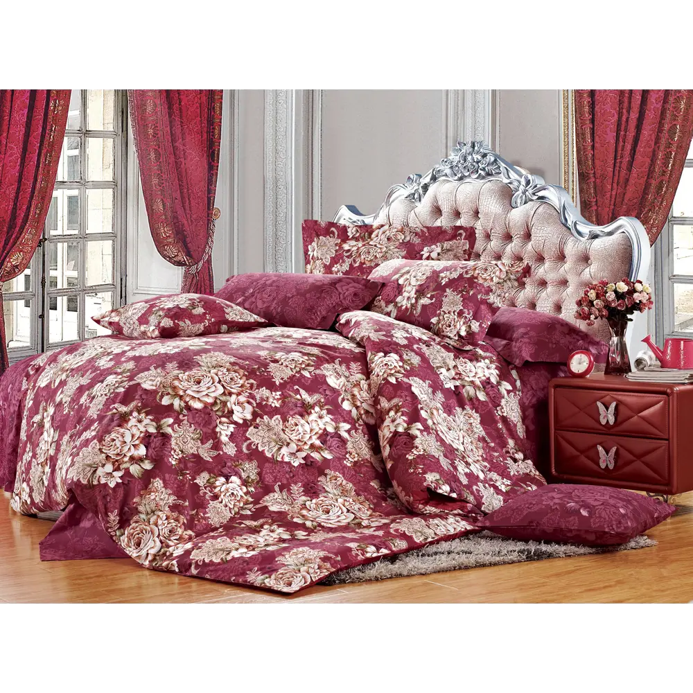 Фото Комплект постельного белья Tango Twill сатин наволочки 70x70 - 2 шт цвет розовый/светло-бежевый/малиновый TPIG5-1706-70 Фото Комплект постельного белья Tango Twill сатин наволочки 70x70 - 2 шт цвет розовый/светло-бежевый/малиновый TPIG5-1706-70