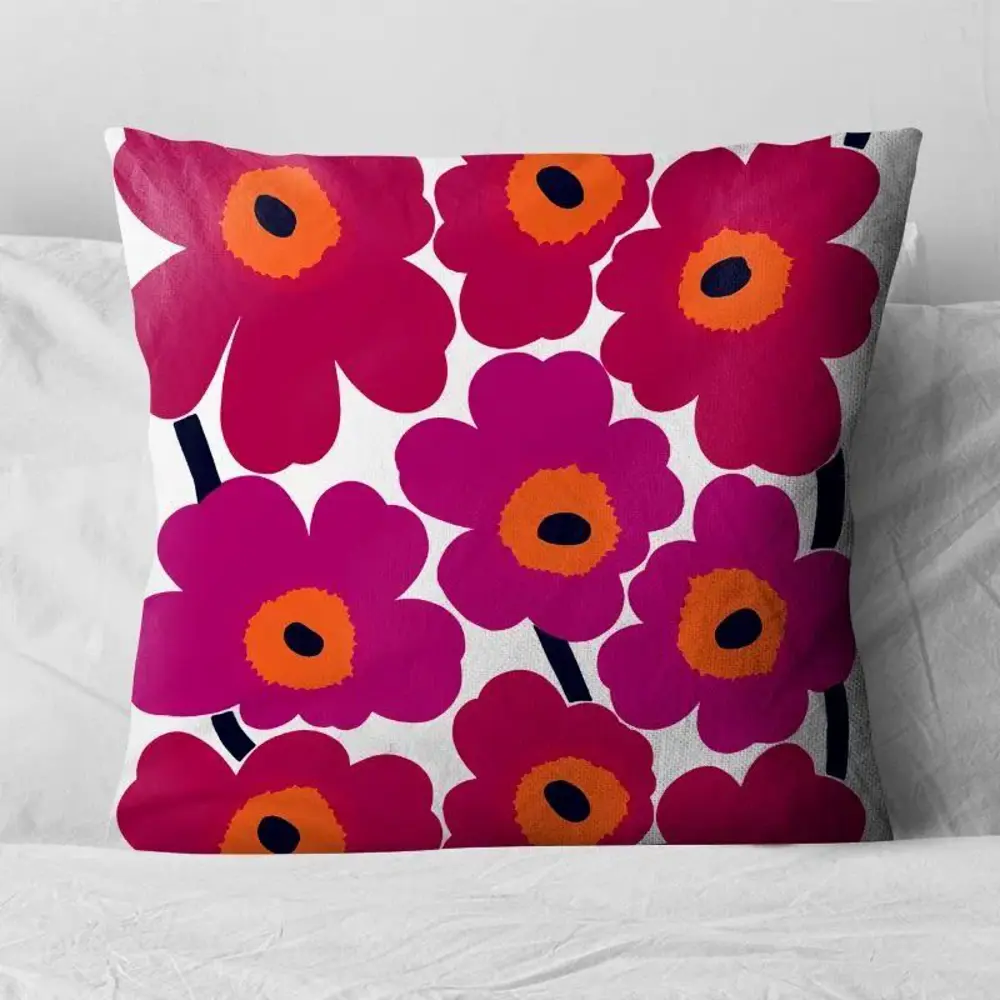 Фото Наволочка декоративная Zaberite Маки 1426Н, 40x40 см Фото Наволочка декоративная Zaberite Маки 1426Н, 40x40 см