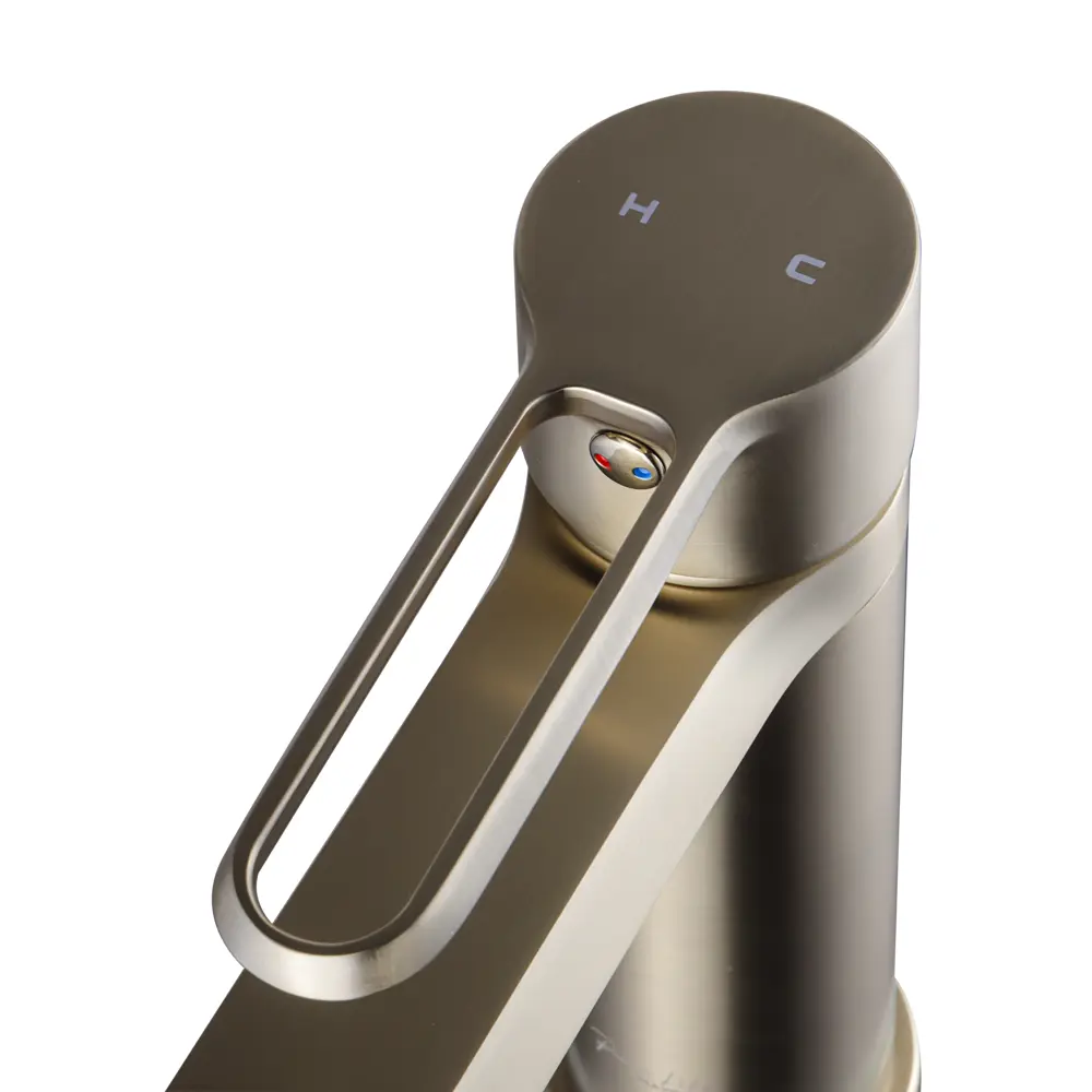 Фото 3 Смеситель для раковины Maxonor Pure Life PL 11108-6 однорычажный цвет золото Фото 3 Смеситель для раковины Maxonor Pure Life PL 11108-6 однорычажный цвет золото