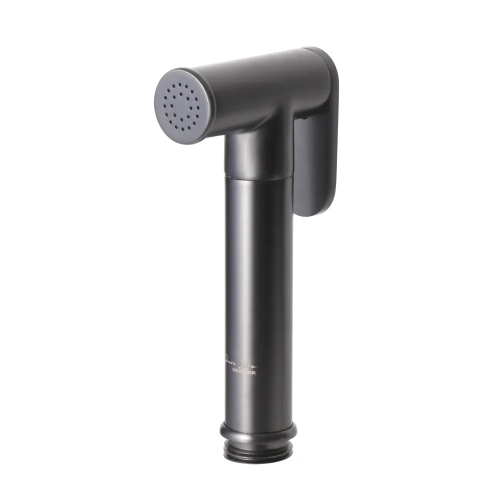 Фото Лейка для душа Maxonor pure life PL01/02-9 1 режимная цвет графит Фото Лейка для душа Maxonor pure life PL01/02-9 1 режимная цвет графит