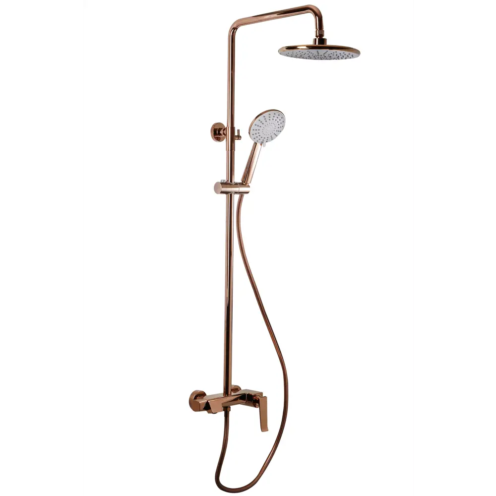 Фото 3 Душевая стойка Maxonor pure life Joy PL2488-16 3 режимная цвет бронза