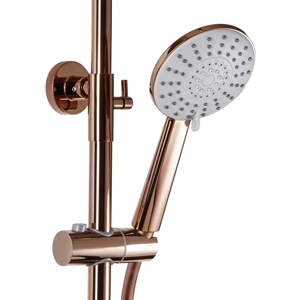 Фото 9 Душевая стойка Maxonor pure life Joy PL2488-16 3 режимная цвет бронза