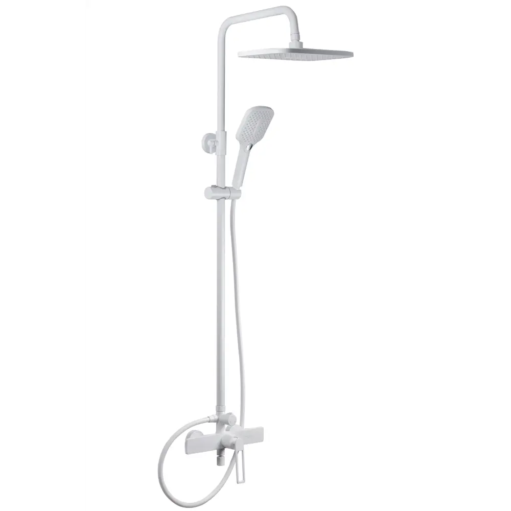 Фото 5 Душевая стойка Maxonor pure life Asket PL2496-8 3 режимная цвет белый Фото 5 Душевая стойка Maxonor pure life Asket PL2496-8 3 режимная цвет белый