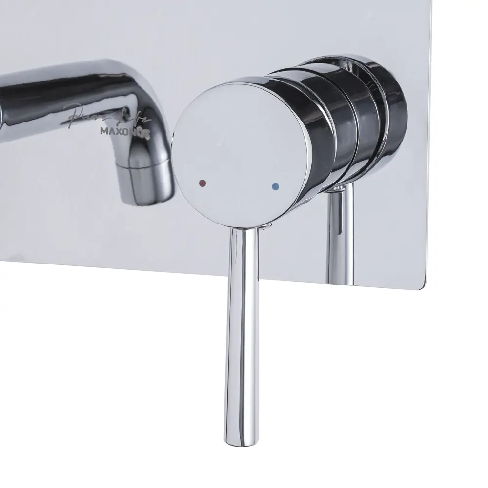 Фото 2 Встраиваемый смеситель Maxonor Pure Life Superior PL7287 рычажный цвет хром,хромированный Фото 2 Встраиваемый смеситель Maxonor Pure Life Superior PL7287 рычажный цвет хром,хромированный