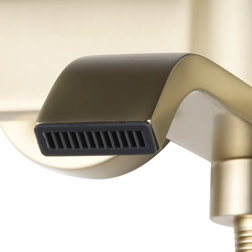 Фото 10 Смеситель для ванны Maxonor pure life Pl3284-6 однорычажный с душевой лейкой цвет золотой Фото 10 Смеситель для ванны Maxonor pure life Pl3284-6 однорычажный с душевой лейкой цвет золотой