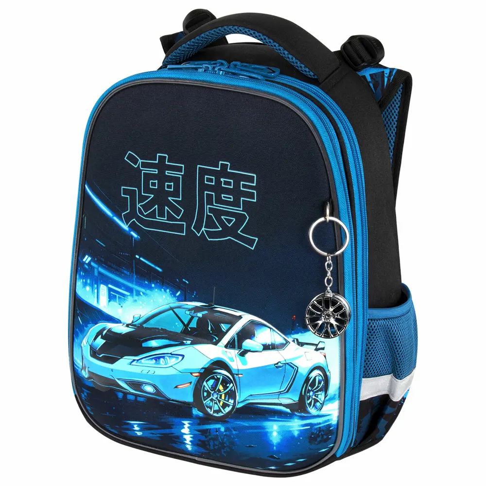 Фото 5 Рюкзак Brauberg Premium 29x38x16 см эва цвет голубой/черный Фото 5 Рюкзак Brauberg Premium 29x38x16 см эва цвет голубой/черный