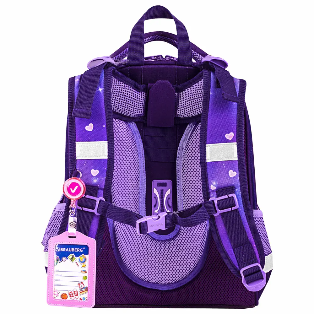 Фото 3 Рюкзак Brauberg Premium 29x38x16 см эва цвет сиреневый/фиолетовый Фото 3 Рюкзак Brauberg Premium 29x38x16 см эва цвет сиреневый/фиолетовый