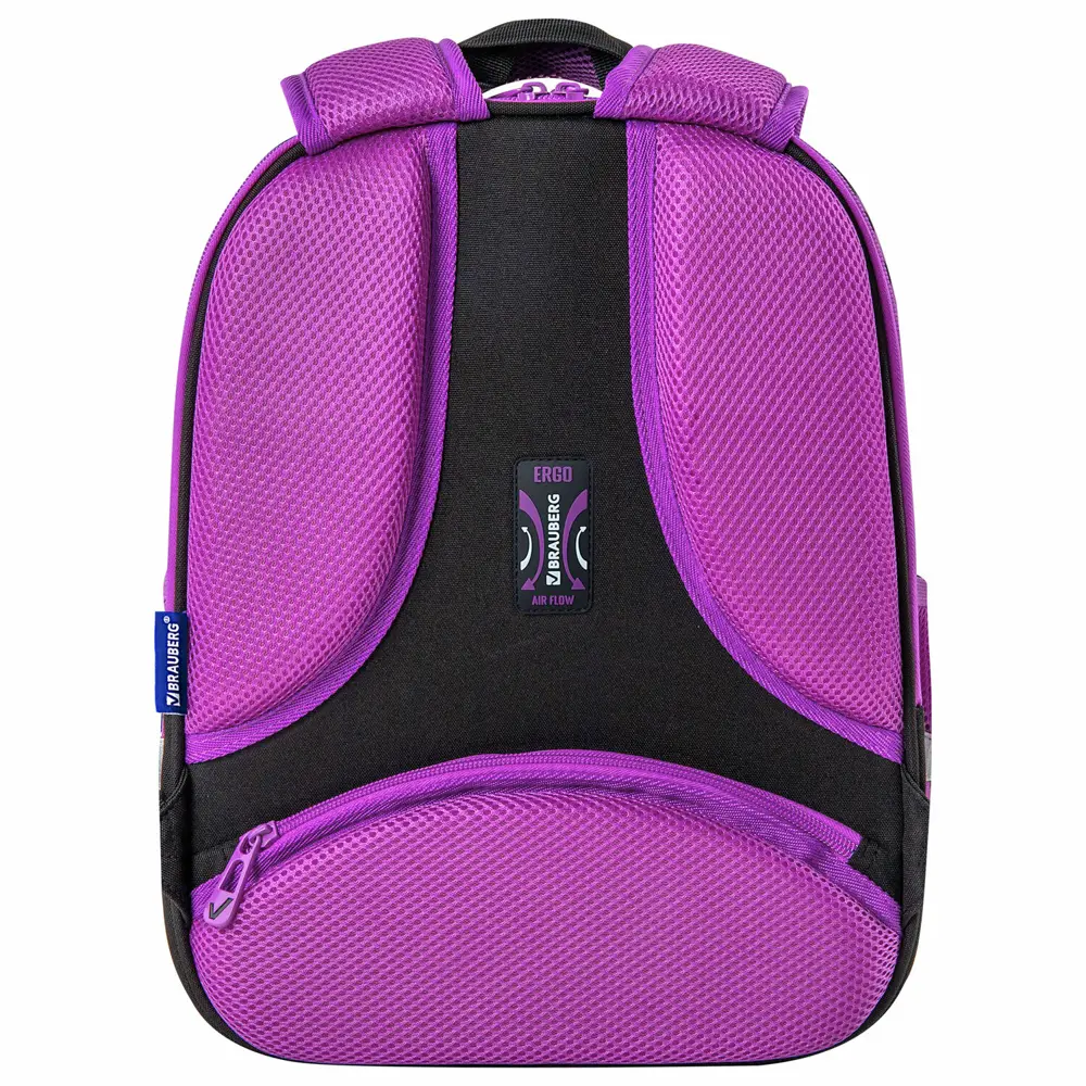 Фото 5 Рюкзак Brauberg Fit 27x38x14 см эва цвет розовый/фиолетовый Фото 5 Рюкзак Brauberg Fit 27x38x14 см эва цвет розовый/фиолетовый