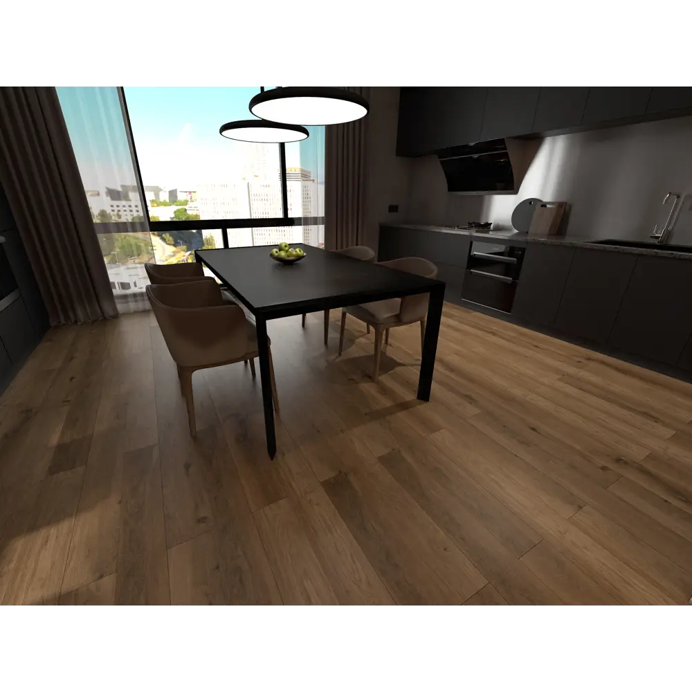 Фото 2 SPC плитка Icon Oak Westwood 43 класс толщина 4 мм 1.84 м², цена за упаковку Фото 2 SPC плитка Icon Oak Westwood 43 класс толщина 4 мм 1.84 м², цена за упаковку