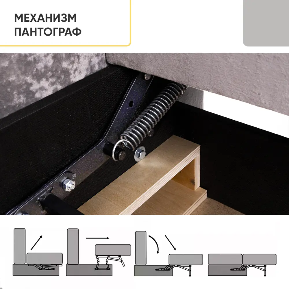 Фото 9 Раскладной диван Doma Диван кровать Тургояк с USB-розеткой 218x87x97 см велюр цвет светло-серый ocean 960 Фото 9 Раскладной диван Doma Диван кровать Тургояк с USB-розеткой 218x87x97 см велюр цвет светло-серый ocean 960