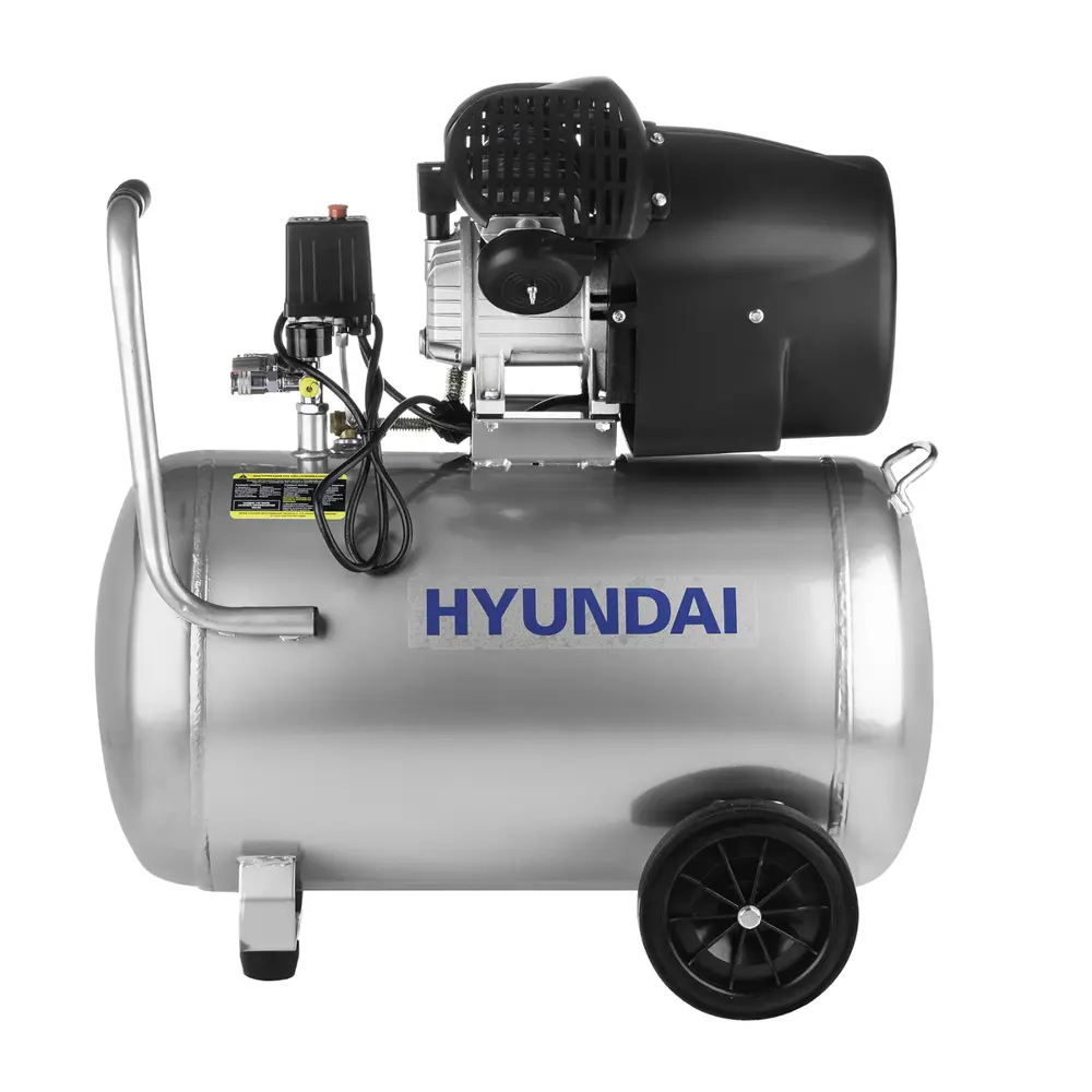 Фото Компрессор поршневой Hyundai НYC 402100LMS, 100 л, 400 л/мин Фото Компрессор поршневой Hyundai НYC 402100LMS, 100 л, 400 л/мин