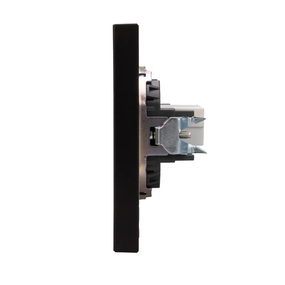 Фото 2 Розетка компьютерная встраиваемая Kranz Strong KR-78-0724-5 RJ45 цвет антрацит Фото 2 Розетка компьютерная встраиваемая Kranz Strong KR-78-0724-5 RJ45 цвет антрацит