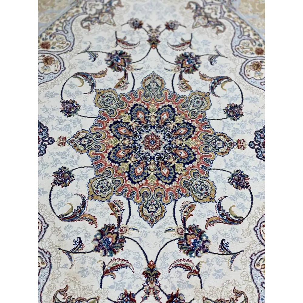 Фото 5 Ковер Farrahi Carpet полиэстер PATB001 50х80 см цвет кремовый Фото 5 Ковер Farrahi Carpet полиэстер PATB001 50х80 см цвет кремовый