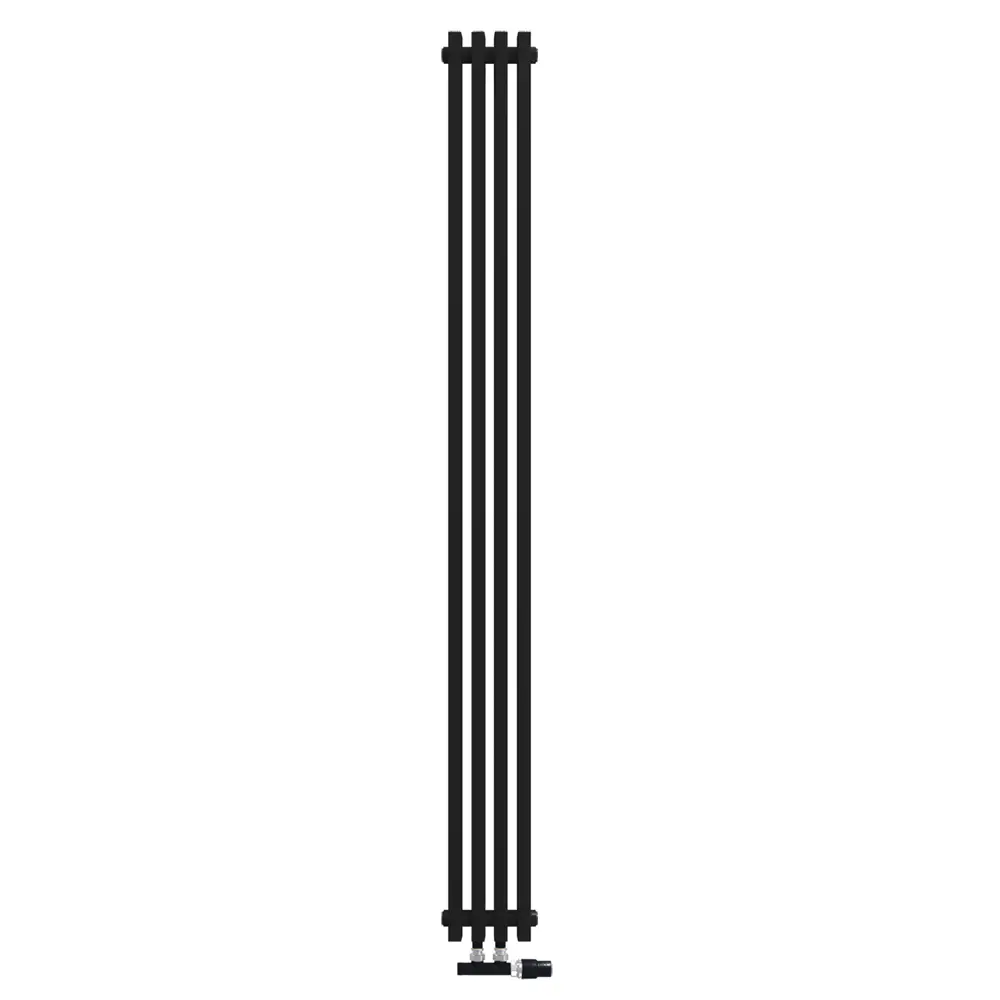 Фото 3 Радиатор КЗТО Quadrum NEO 50 V 1750-4 R RAL1T103S9005 черный матовый муар Фото 3 Радиатор КЗТО Quadrum NEO 50 V 1750-4 R RAL1T103S9005 черный матовый муар