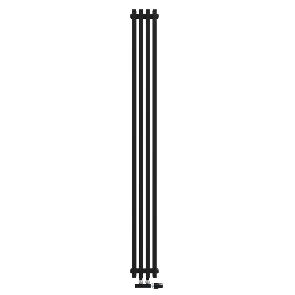 Фото 4 Радиатор КЗТО Quadrum NEO 50 V 1750-4 R RAL1T103S9005 черный матовый муар Фото 4 Радиатор КЗТО Quadrum NEO 50 V 1750-4 R RAL1T103S9005 черный матовый муар
