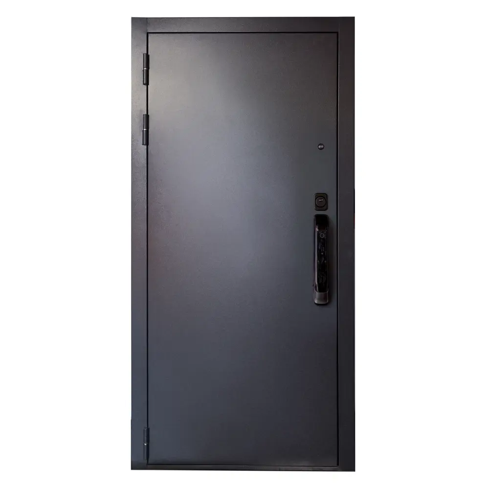 Фото 4 Входная дверь Unicorn Terminal smart левый 205x96см графит букле/бетон серый Фото 4 Входная дверь Unicorn Terminal smart левый 205x96см графит букле/бетон серый