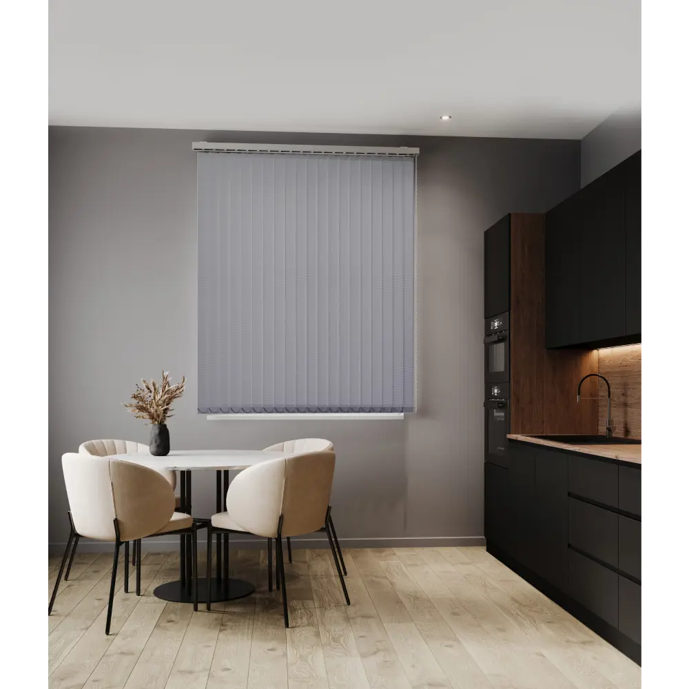 Фото Комплект вертикальных жалюзи Унистайл Vzhblser 140x185 см алюминий цвет серебристый Фото Комплект вертикальных жалюзи Унистайл Vzhblser 140x185 см алюминий цвет серебристый