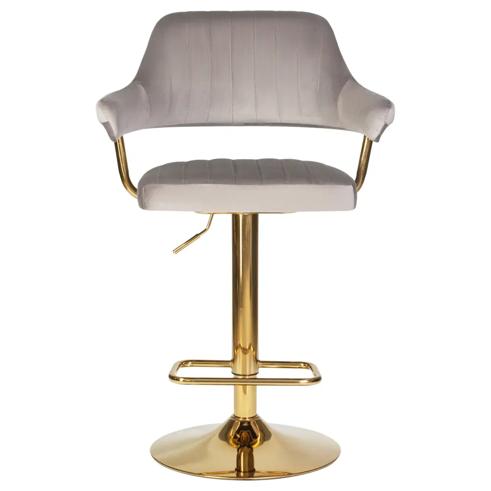 Фото 6 Барный стул Dobrin Charly gold lm-5019 61x120x54 см цвет серый 2 шт Фото 6 Барный стул Dobrin Charly gold lm-5019 61x120x54 см цвет серый 2 шт