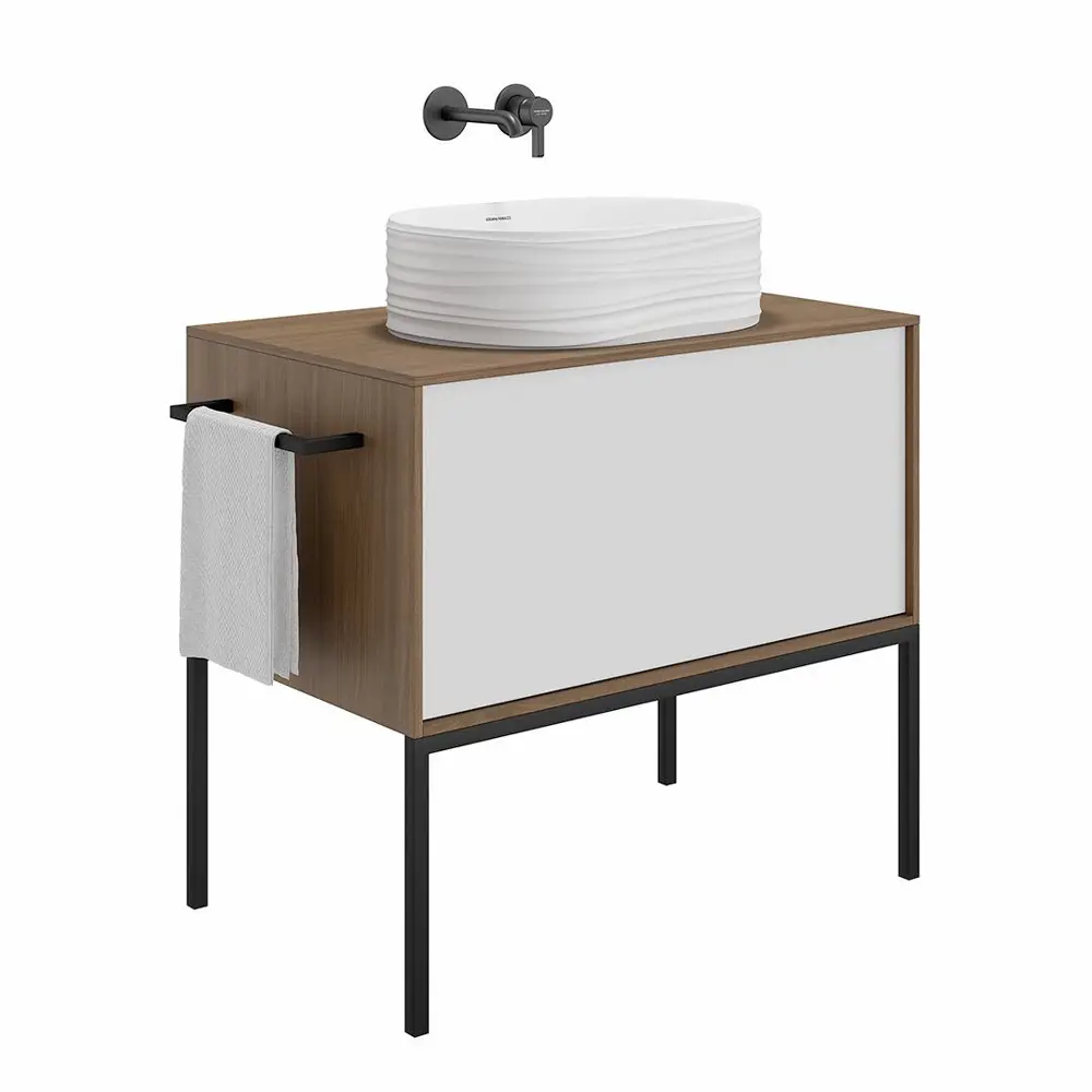 Фото 3 Раковина накладная Kerama marazzi Artbasin Sabbia 50 белая матовая Фото 3 Раковина накладная Kerama marazzi Artbasin Sabbia 50 белая матовая
