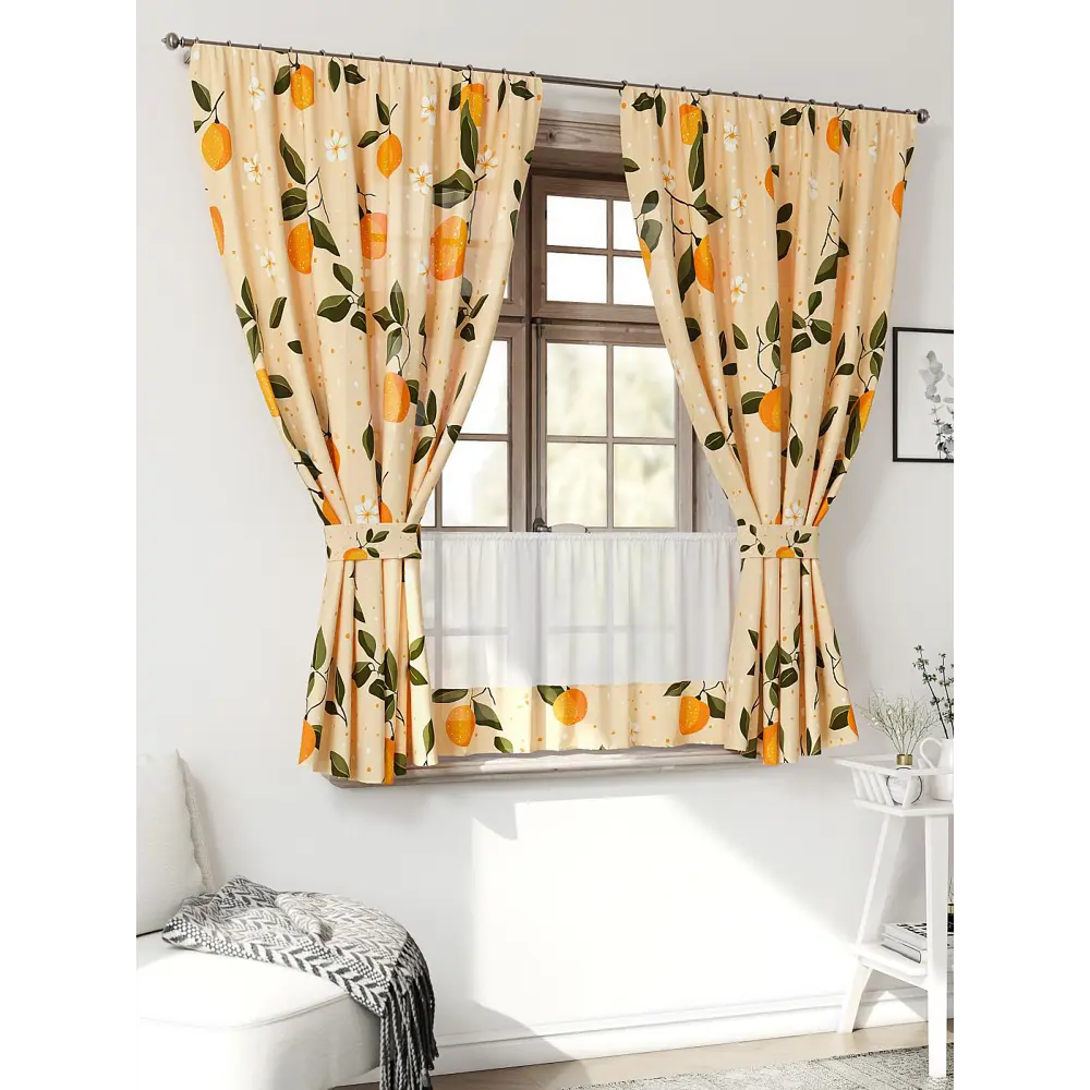 Фото 3 Комплект штор Comfy way Иномик - 32 CW705032-160 на шторной ленте 160x150 см цвет зеленый Фото 3 Комплект штор Comfy way Иномик - 32 CW705032-160 на шторной ленте 160x150 см цвет зеленый