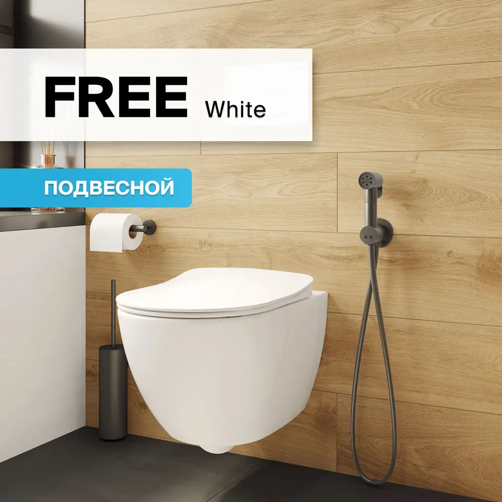 Фото Унитаз подвесной Creavit FE320-11CB00E-0000 Фото Унитаз подвесной Creavit FE320-11CB00E-0000