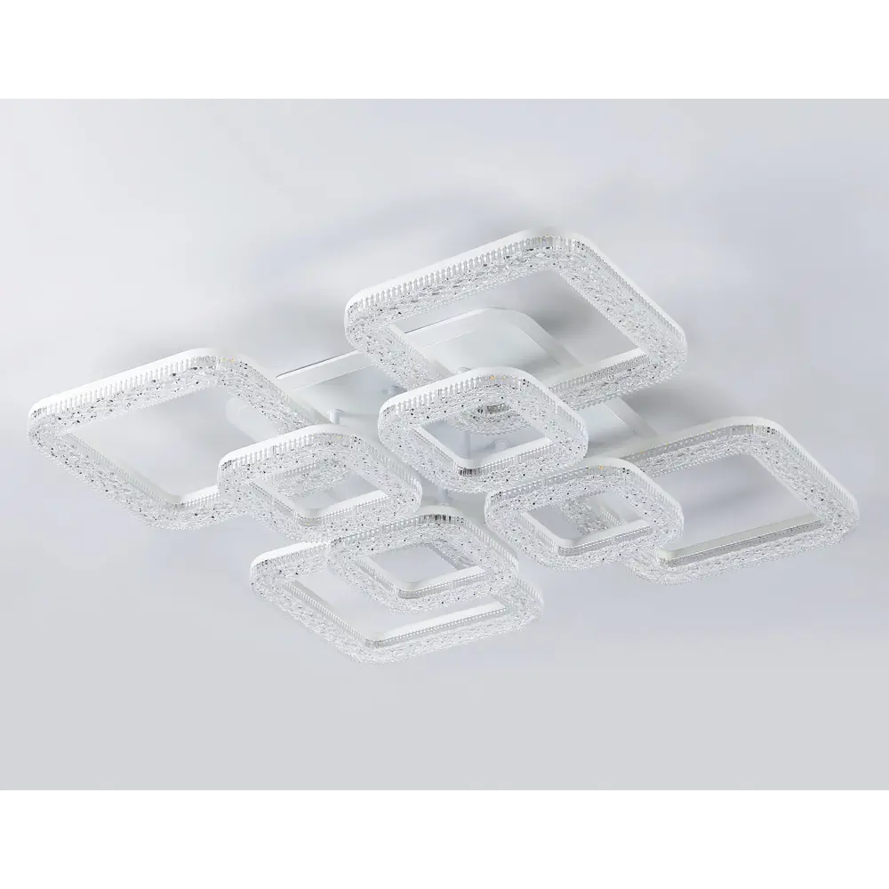 Фото 4 Люстра потолочная светодиодная Ambrella Light AMBR_FA3921 Acrylica original с пультом 20 м² регулируемый белый свет цвет белый Фото 4 Люстра потолочная светодиодная Ambrella Light AMBR_FA3921 Acrylica original с пультом 20 м² регулируемый белый свет цвет белый