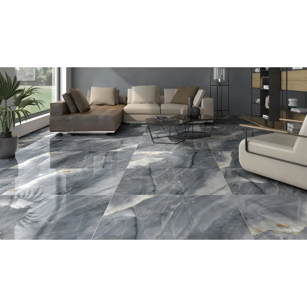 Фото Керамогранит Global tile Aristocrat_gt GT1206015309PR 120x60см цвет темно-серый