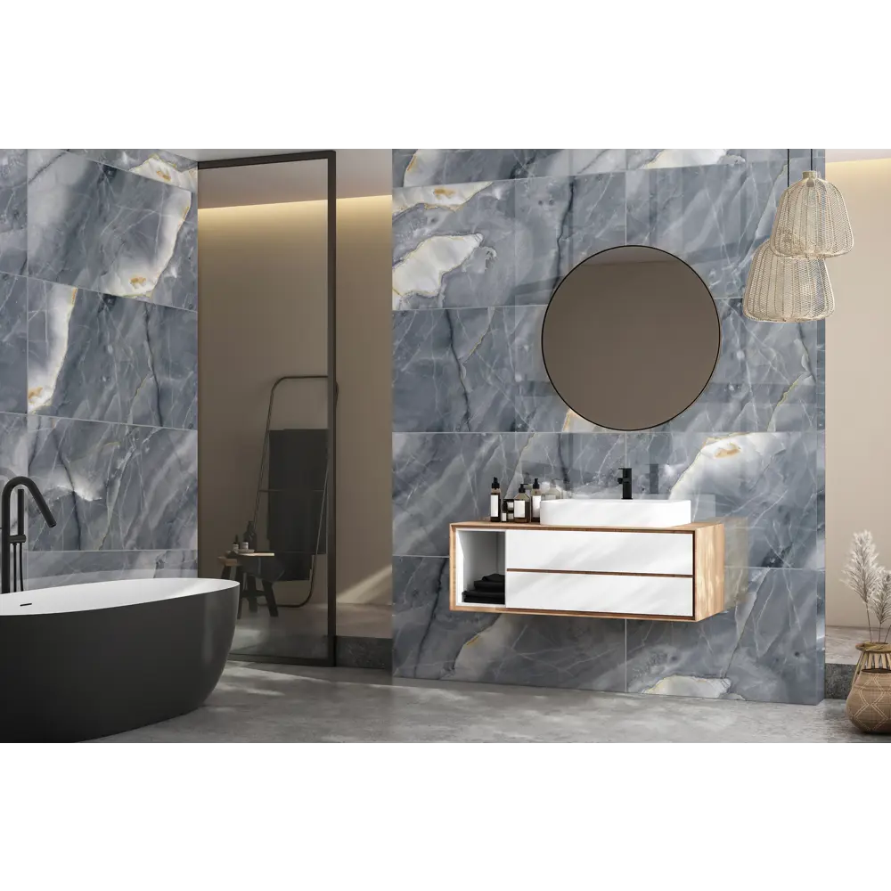 Фото 2 Керамогранит Global tile Aristocrat_gt GT1206015309PR 120x60см цвет темно-серый