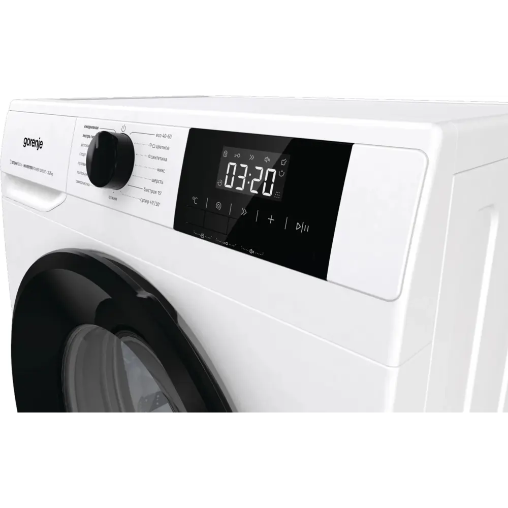 Фото 6 Стиральная машина Gorenje W1ngpi72sbs/c 59.5x84.5x43.5 см 7 кг цвет белый Фото 6 Стиральная машина Gorenje W1ngpi72sbs/c 59.5x84.5x43.5 см 7 кг цвет белый