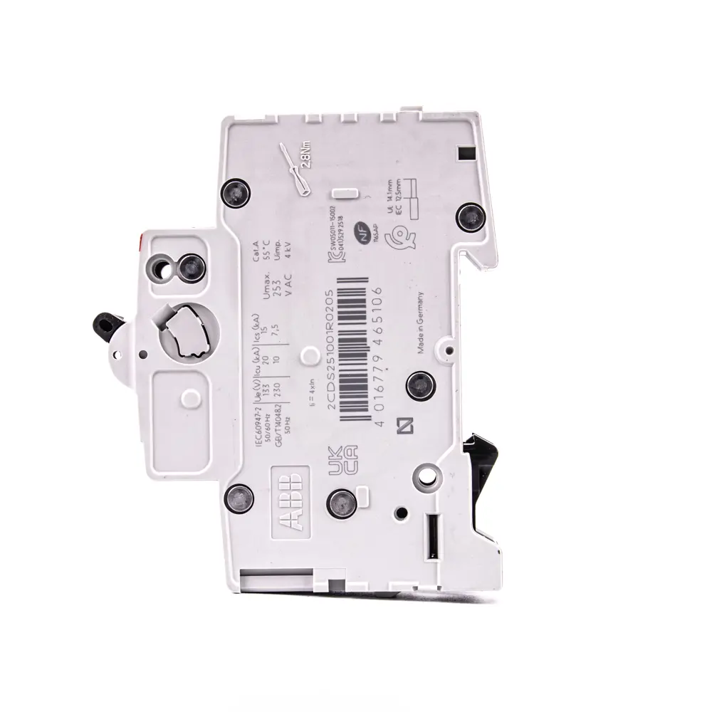 Фото 4 Автоматический выключатель ABB S200 1P B20 А 6 кА 2CDS251001R0205 Фото 4 Автоматический выключатель ABB S200 1P B20 А 6 кА 2CDS251001R0205