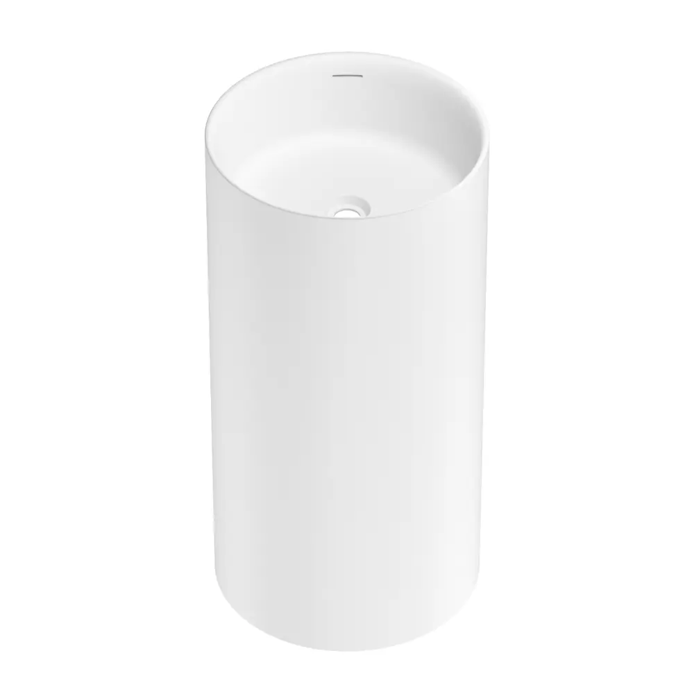 Фото 2 Напольная раковина отдельностоящая Wellsee Chalice Perfection 20212903R размер 45x45x85 см, с донным клапаном, сифоном и смесителем Фото 2 Напольная раковина отдельностоящая Wellsee Chalice Perfection 20212903R размер 45x45x85 см, с донным клапаном, сифоном и смесителем