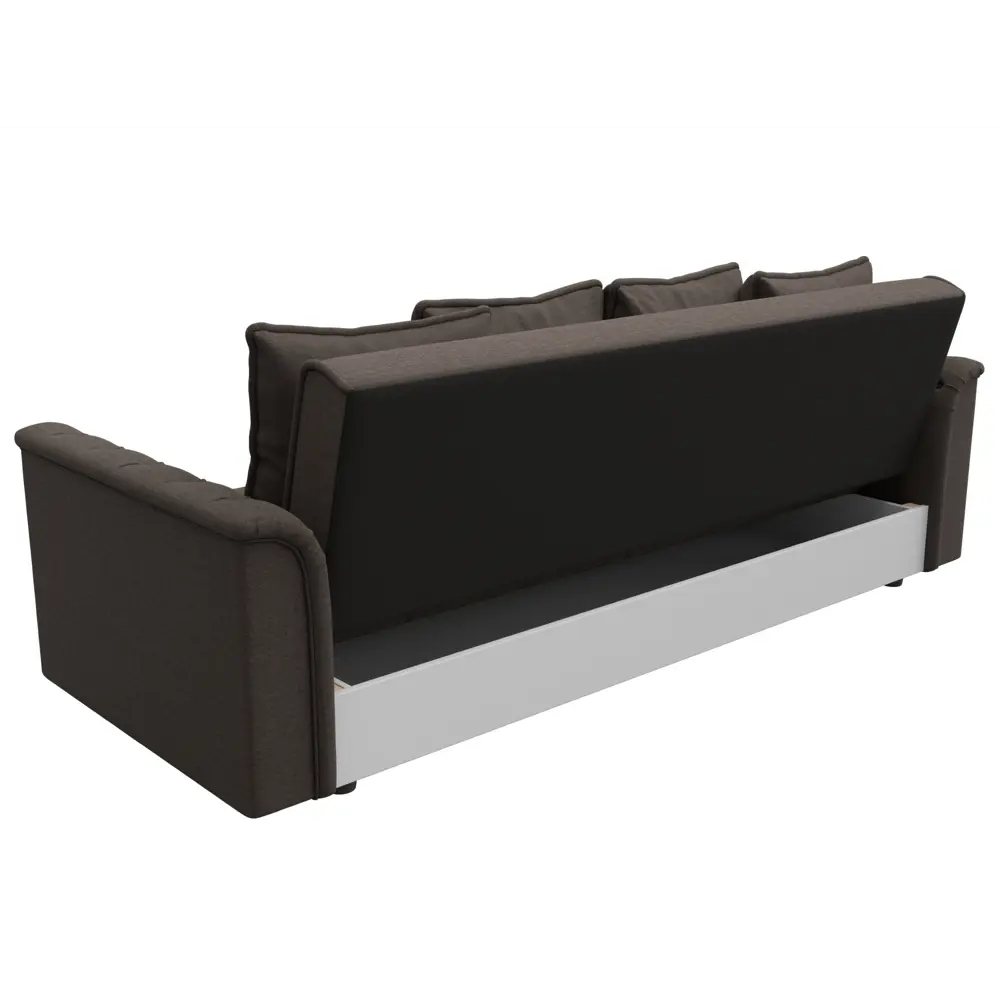 Фото 5 Диван-книжка Сиеста Лига диванов 123020 228x83x79 см рогожка цвет амур 05 коричневый Фото 5 Диван-книжка Сиеста Лига диванов 123020 228x83x79 см рогожка цвет амур 05 коричневый