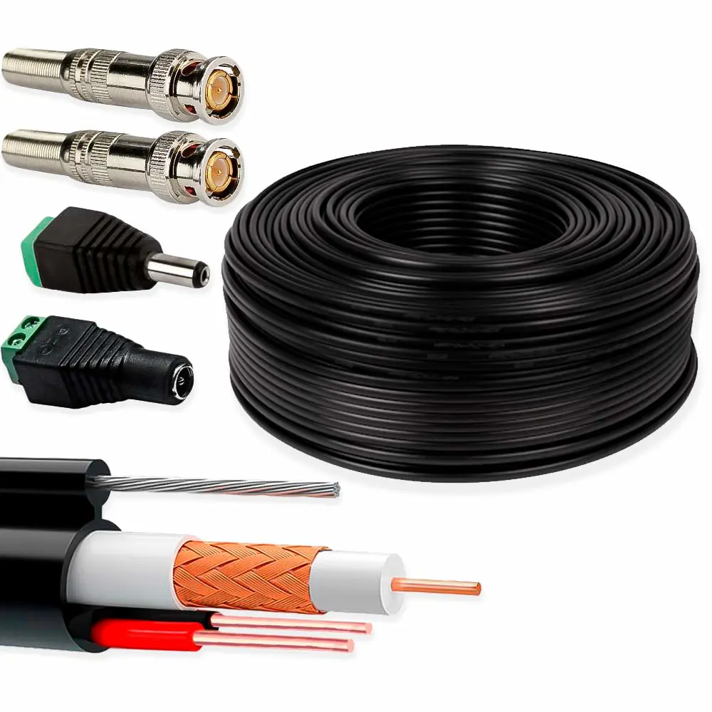 Фото Кабель Ps-Link КВК RG-59 + 2x0.75 50 м CU-205RK-50 с тросом и набором коннекторов 6797_7151 Фото Кабель Ps-Link КВК RG-59 + 2x0.75 50 м CU-205RK-50 с тросом и набором коннекторов 6797_7151