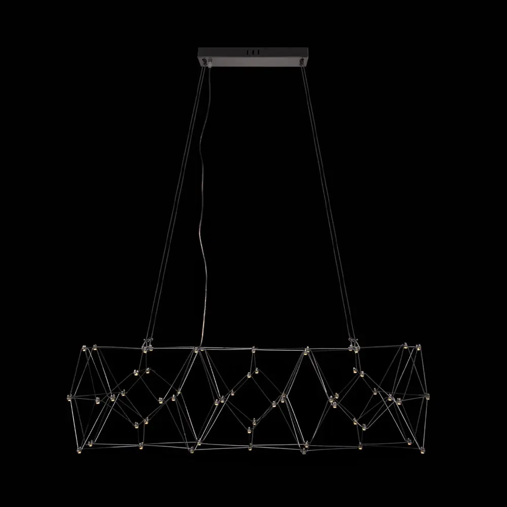 Фото 2 Люстра подвесная светодиодная Loft It Universe Lf_10257_1320 5.85 м² теплый белый (желтый) свет цвет хром Фото 2 Люстра подвесная светодиодная Loft It Universe Lf_10257_1320 5.85 м² теплый белый (желтый) свет цвет хром