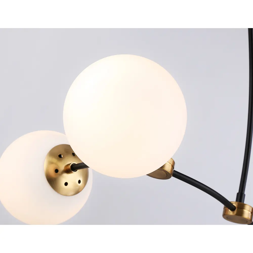Фото 8 Люстра на штанге светодиодная Ambrella light Tr2544 10 м² нейтральный белый свет цвет черный Фото 8 Люстра на штанге светодиодная Ambrella light Tr2544 10 м² нейтральный белый свет цвет черный