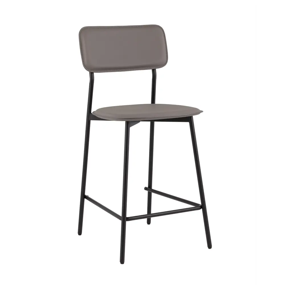 Фото 2 Полубарный стул Stool group Mikkie HPB-2317 HAB1-10 BOX 42x89 см цвет серый Фото 2 Полубарный стул Stool group Mikkie HPB-2317 HAB1-10 BOX 42x89 см цвет серый
