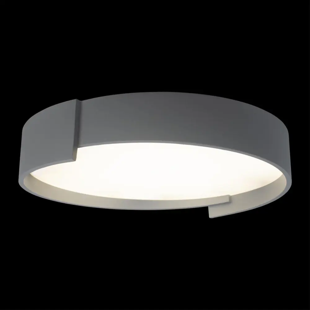 Фото 2 Светильник потолочный светодиодный LOFT IT 10200 Grey Coin 11 м² нейтральный белый свет цвет белый Фото 2 Светильник потолочный светодиодный LOFT IT 10200 Grey Coin 11 м² нейтральный белый свет цвет белый