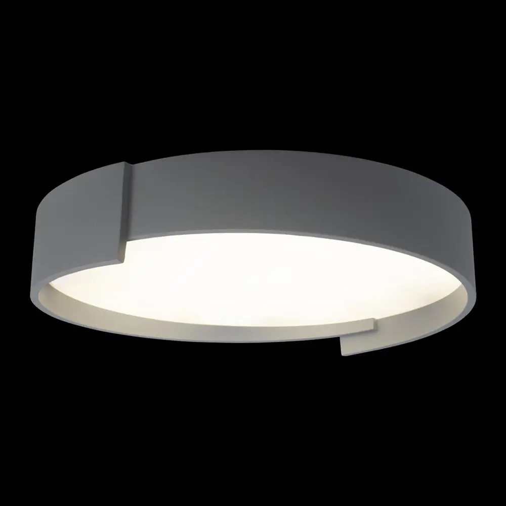 Фото 3 Светильник потолочный светодиодный LOFT IT 10200 Grey Coin 11 м² нейтральный белый свет цвет белый Фото 3 Светильник потолочный светодиодный LOFT IT 10200 Grey Coin 11 м² нейтральный белый свет цвет белый