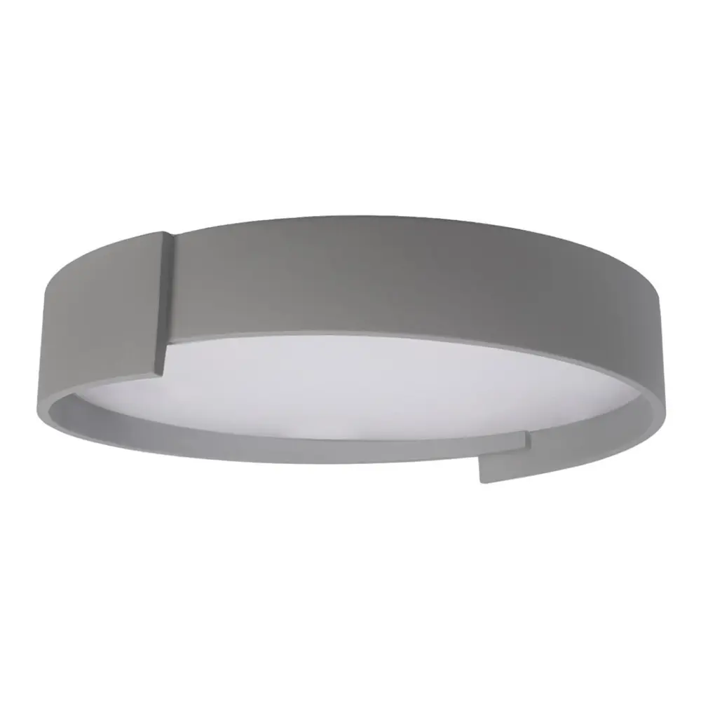 Фото Светильник потолочный светодиодный LOFT IT 10200 Grey Coin 11 м² нейтральный белый свет цвет белый Фото Светильник потолочный светодиодный LOFT IT 10200 Grey Coin 11 м² нейтральный белый свет цвет белый