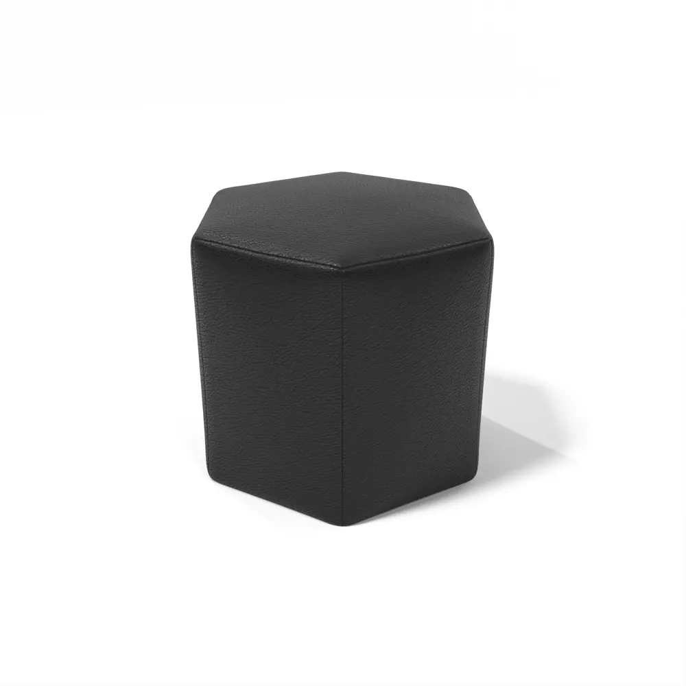 Фото 2 Пуф экокожаSalon Tron Neo puf_neo_15, 39x40 см, экокожа черный Фото 2 Пуф экокожаSalon Tron Neo puf_neo_15, 39x40 см, экокожа черный