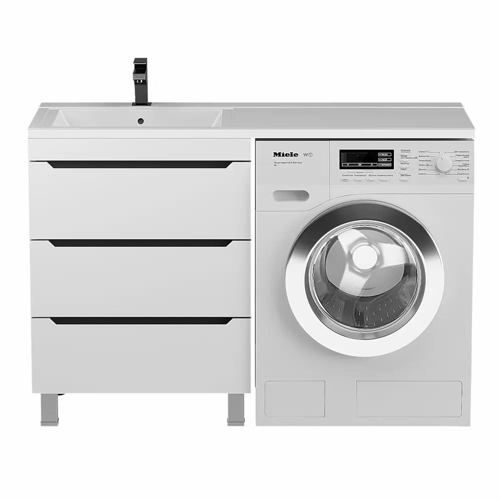 Фото Тумба под раковину напольная Uperwood Tanos 291020259 60см цвет белый Фото Тумба под раковину напольная Uperwood Tanos 291020259 60см цвет белый