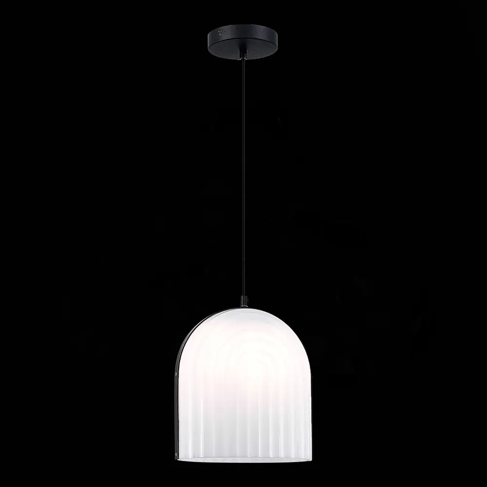 Фото 3 Светильник подвесной St luce Sl1302.403.01 1 лампы 3 м² цвет черный Фото 3 Светильник подвесной St luce Sl1302.403.01 1 лампы 3 м² цвет черный